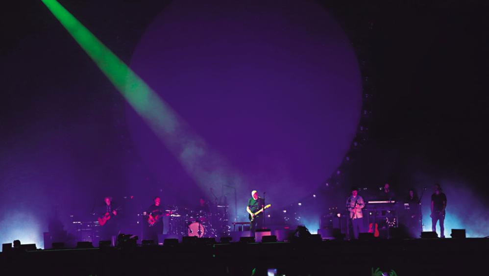 Show de David Gilmour  fechou em dezembro de 2015 um  ano em que a Pedreira Paulo Leminski recebeu quatro grandes shows internacionais. | Albari Rosa/Gazeta do Povo