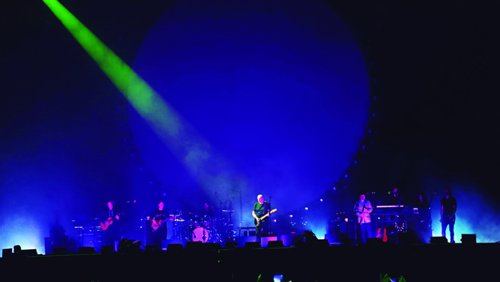 Show de David Gilmour  fechou em dezembro de 2015 um  ano em que a Pedreira Paulo Leminski recebeu quatro grandes shows internacionais.