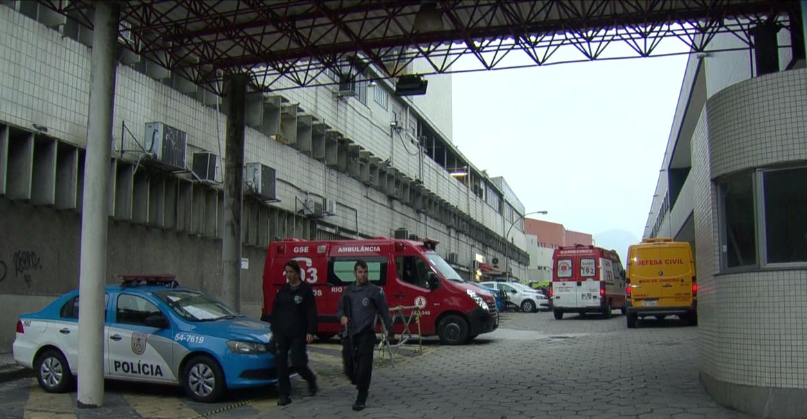 Bandidos invadiram hospital no Rio de Janeiro para resgatar traficante que estava internado | TV Globo/Reprodução