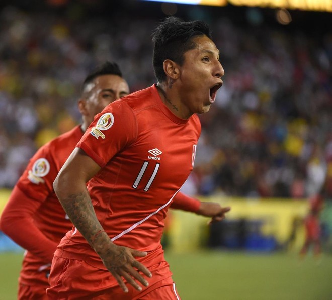 Ruidiáz fez o gol que eliminou o Brasil da Copa América. | TIMOTHY A. CLARY/AFP