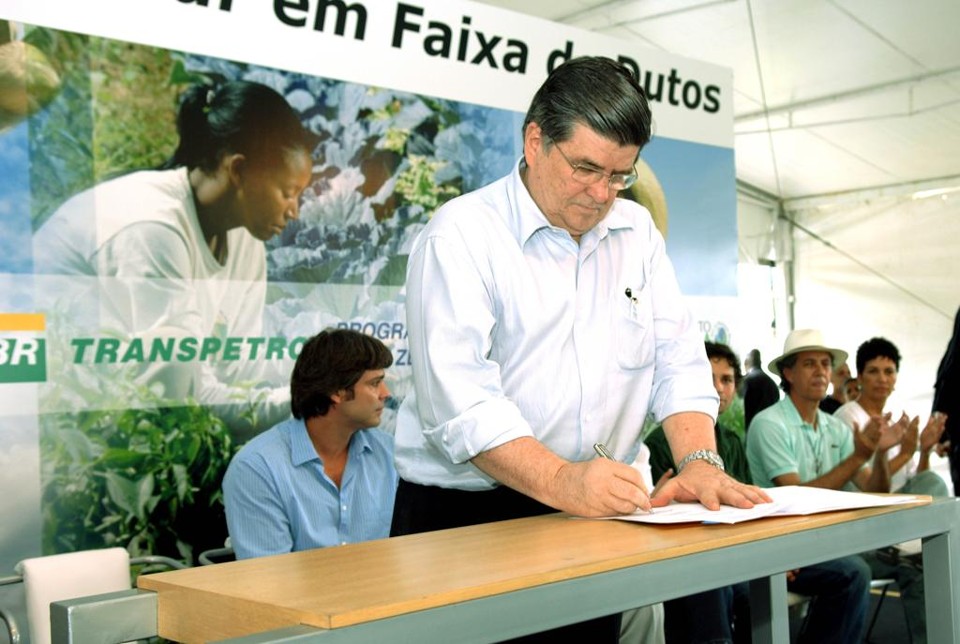 Sério Machado, então como presidente da Transpetro, subsidiária da Petrobras | Divulgação/Agência Petrobras