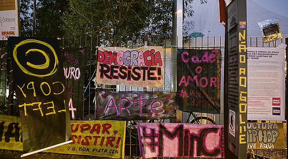 Ocupação  do Iphan durou 39 dias: | Marcelo Andrade/Gazeta do Povo