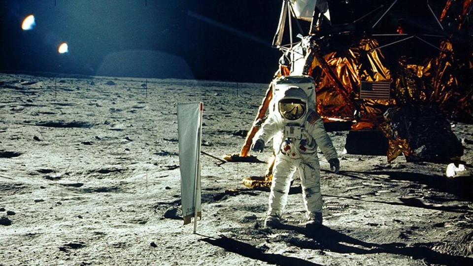 Buzz Aldrin em solo lunar: um filme de Stanley Kubrick? | FSP/da/HANDOUT