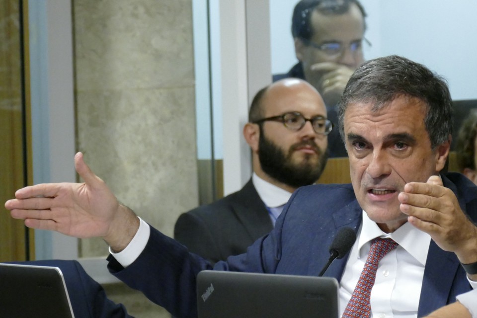 José Eduardo Cardozo fala na comissão do impeachment no Senado | Roque de Sá/Roque de Sá/Agência Senado