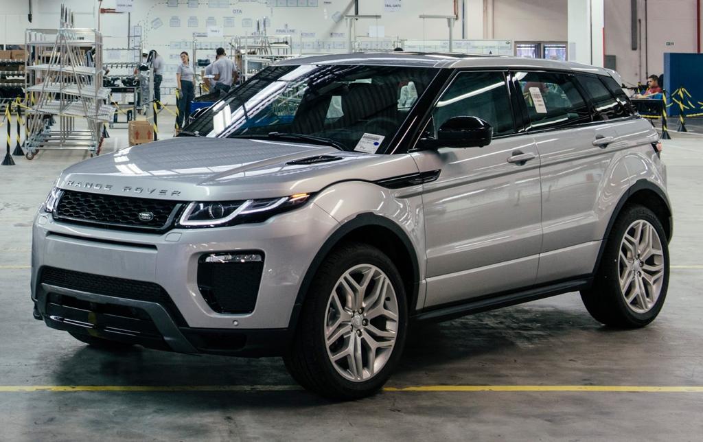 O crossover Evoque será um dos modelos que ganharão cidadania brasileira com a abertura da unidade carioca. | Jaguar Land Rover/Divulgação