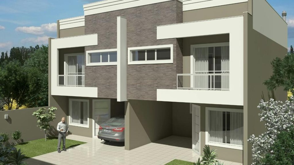 Sobrados no Tingui estão à venda por R$ 400 mil. | Divulgação/Casavile Imóveis