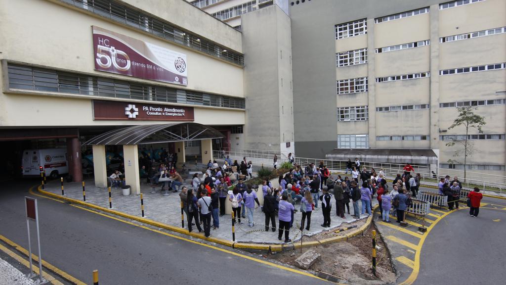 Nova greve no Hospital de Clínicas será deflagrada nesta segunda | Aniele Nascimento/Gazeta do Povo