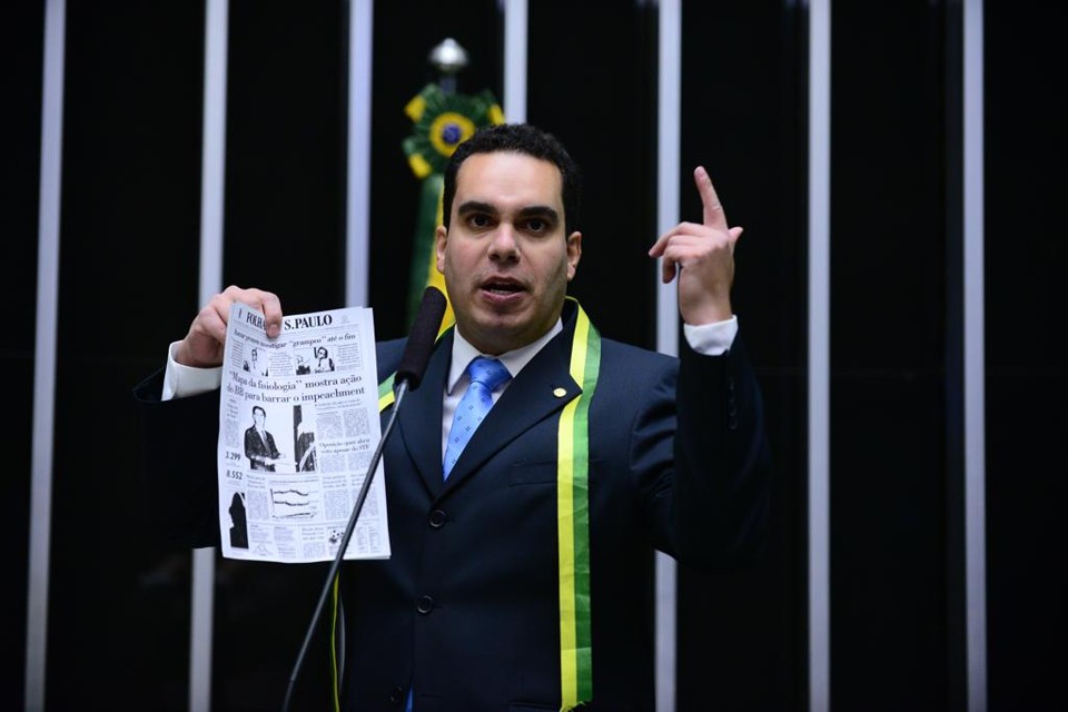 Paulo Martins: contra o PT e a favor do armamento da população. | Nilson Bastian/Câmara dos Deputados/Arquivo
