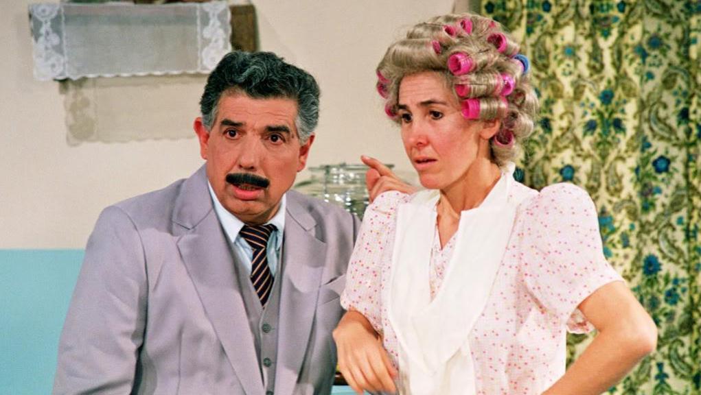 Rubén Aguirre Fuentes e Florinda Meza nos tempos de Chaves | Divulgação/Flickr