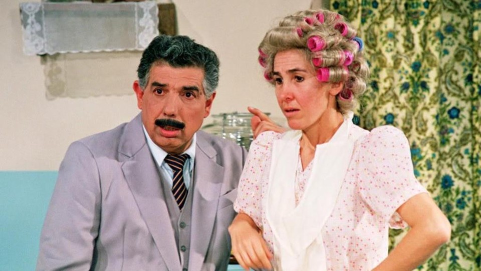 Rubén Aguirre Fuentes e Florinda Meza nos tempos de Chaves | Divulgação/Flickr