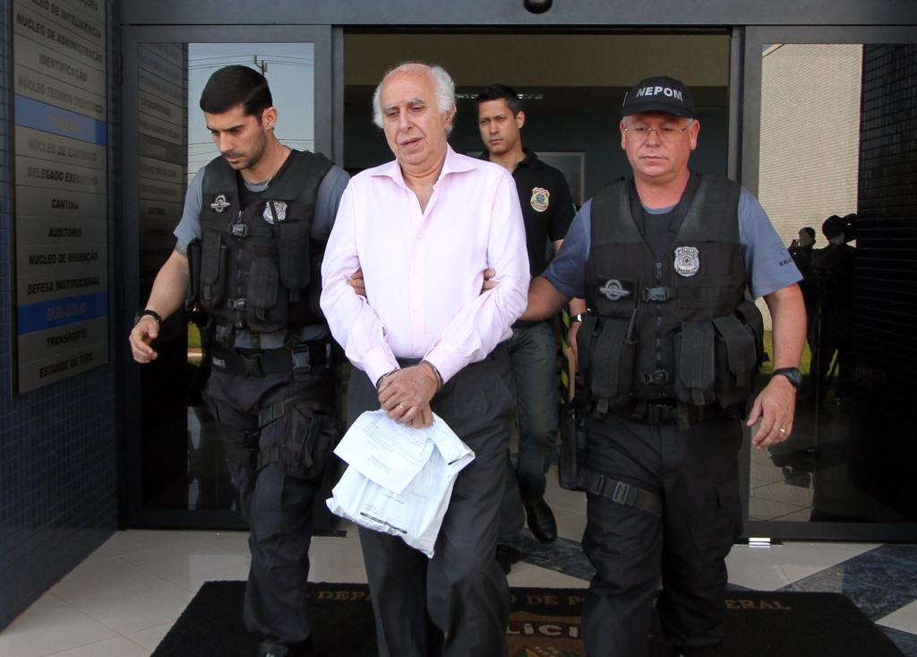 Abdelmassih: capturado em 2014 pela Polícia Federal no Paraguai. | Chistian Rizzi/Arquivo/Gazeta do Povo