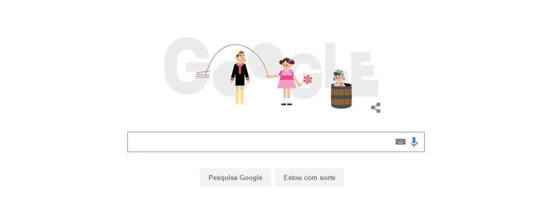 Doodle especial comemora primeira aparição da turma da vila na TV | Reprodução Google