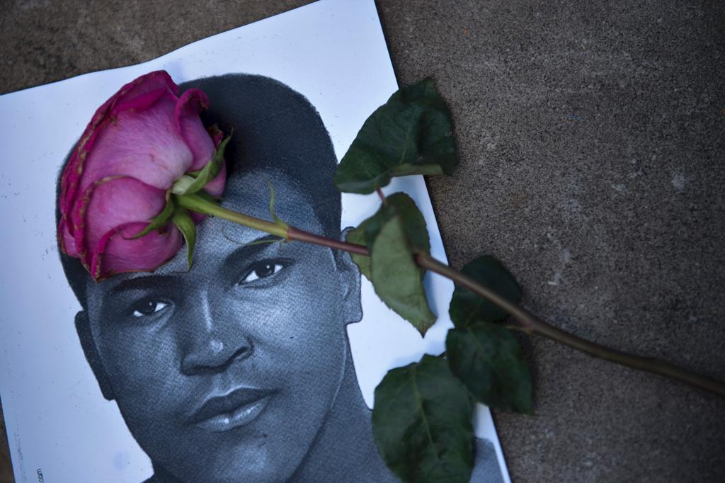 Homenagem a Muhammad Ali em sua cidade, Louisville | BRENDAN SMIALOWSKI/AFP