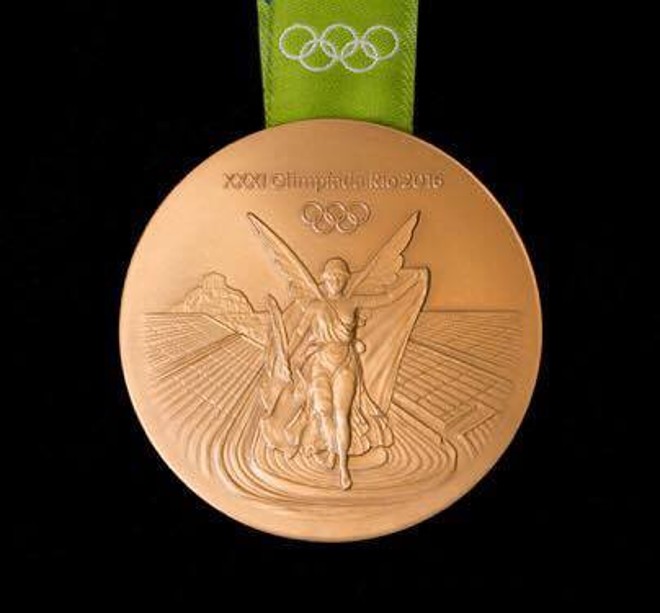 Medalha de ouro. | Divulgação/Rio-2016