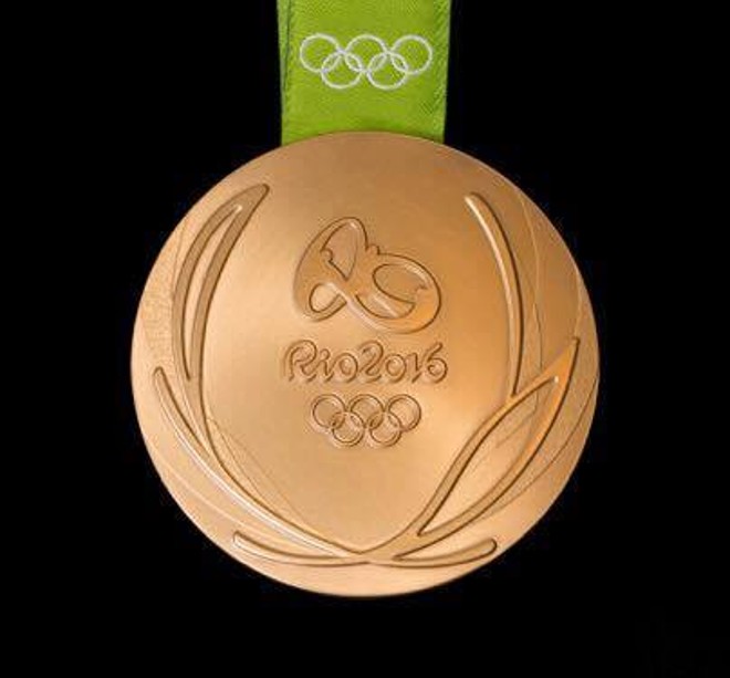 Medalha de ouro. | Divulgação/Rio-2016