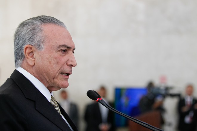 Temer decidiu poupar área social do limite de gastos. | Beto Barata/PR/Fotos Públicas