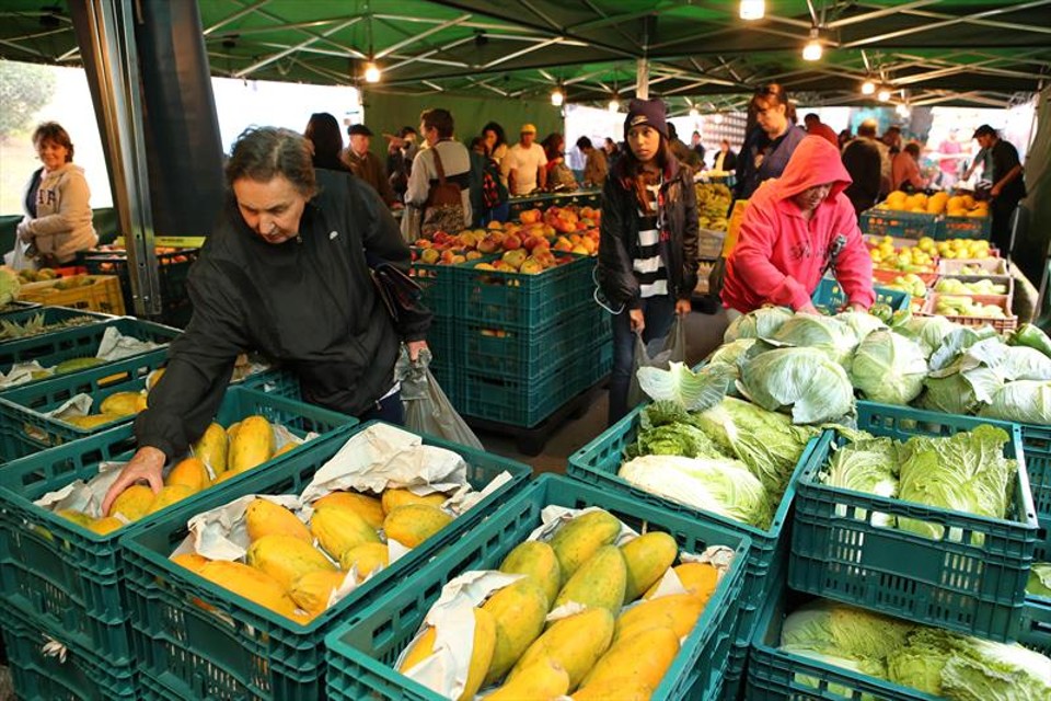 Programa Nossa Feira comercializa produtos de cooperativas de agricultura familiar | Cesar Brustolin/SCMS