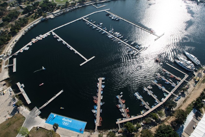 A Marina da Glória receberá a competição de vela nos Jogos | YASUYOSHI CHIBA/AFP
