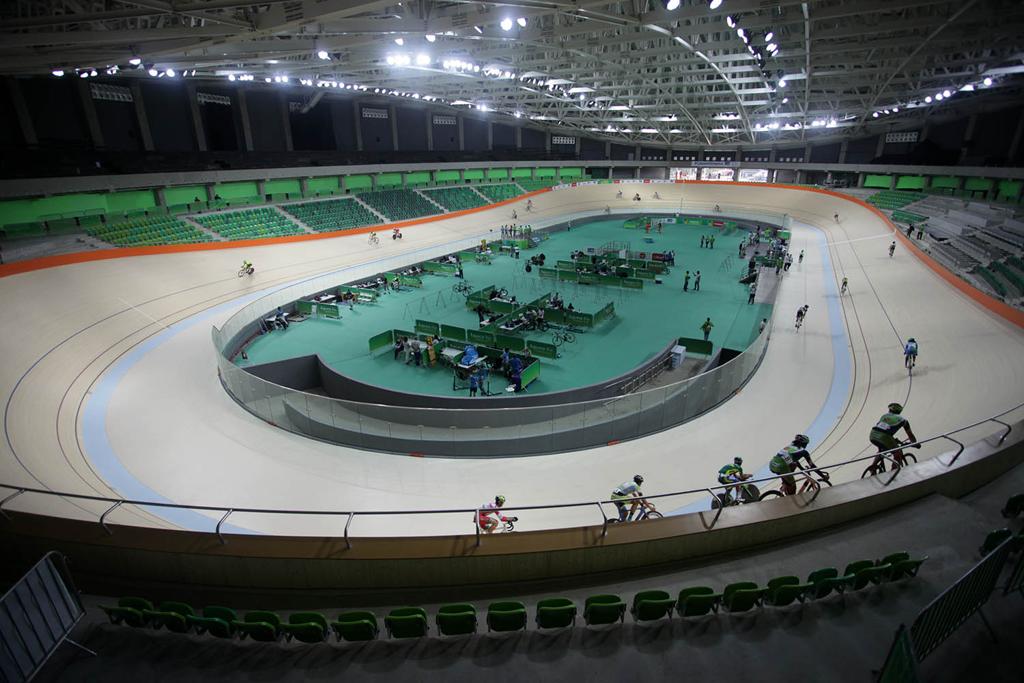 Velódromo do Rio em evento teste para os Jogos: TCU teme baixo aproveitamento do legado olímpico no Rio. | Ricardo Cassiano/PCRJ