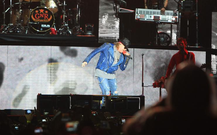 Guns N’Roses toca em Curitiba no dia 17 de novembro. | Ivonaldo Alexandre