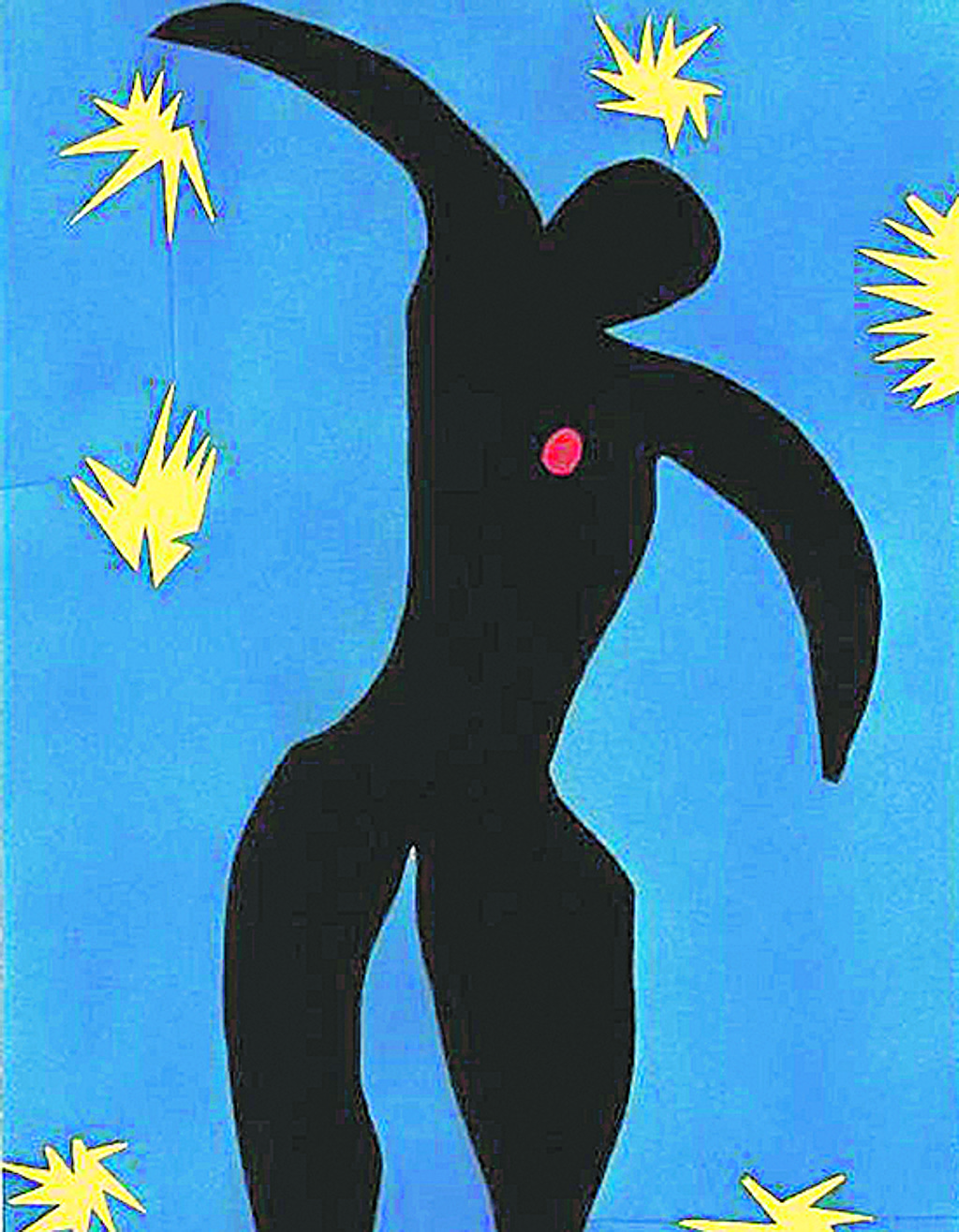 “Jazz” é a primeira obra em que o francês utilizou a técnica de recorte como arte