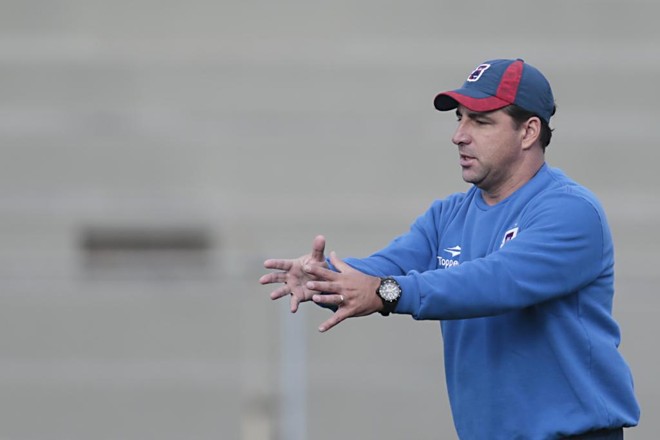 Treinador Marcelo Martelotte admite frustração com resulta contra o Criciúma, mas diz que revés não afetará time | Albari Rosa/Gazeta do Povo