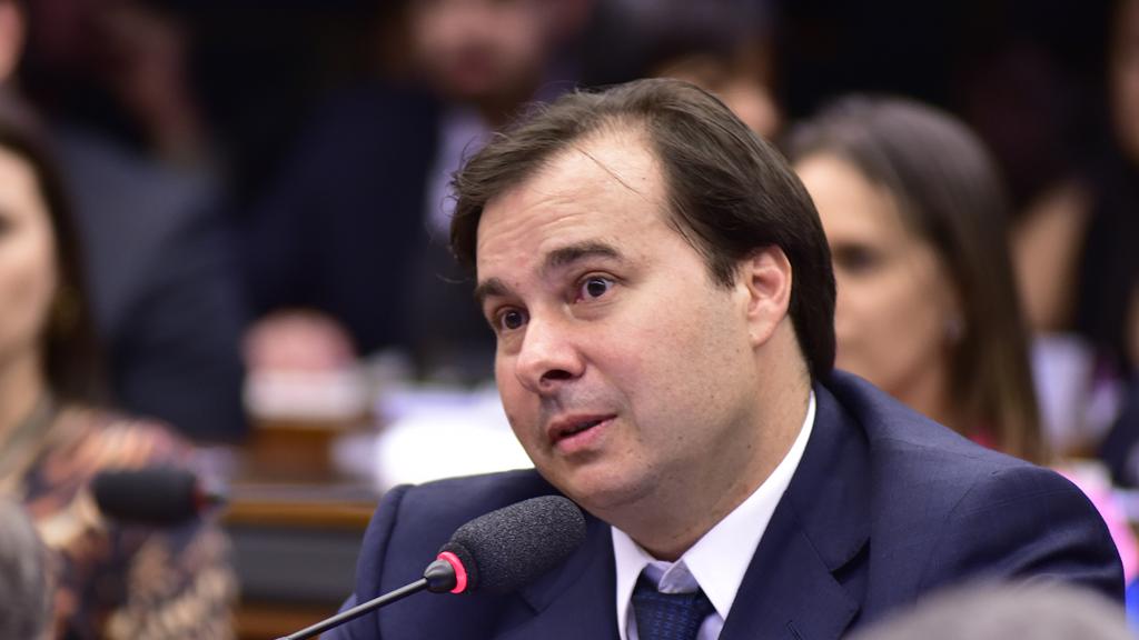 Rodrigo Maia assumiu a presidência da Câmara na madrugada desta quinta-feira (14). | Zeca Ribeiro/Câmara dos Deputados