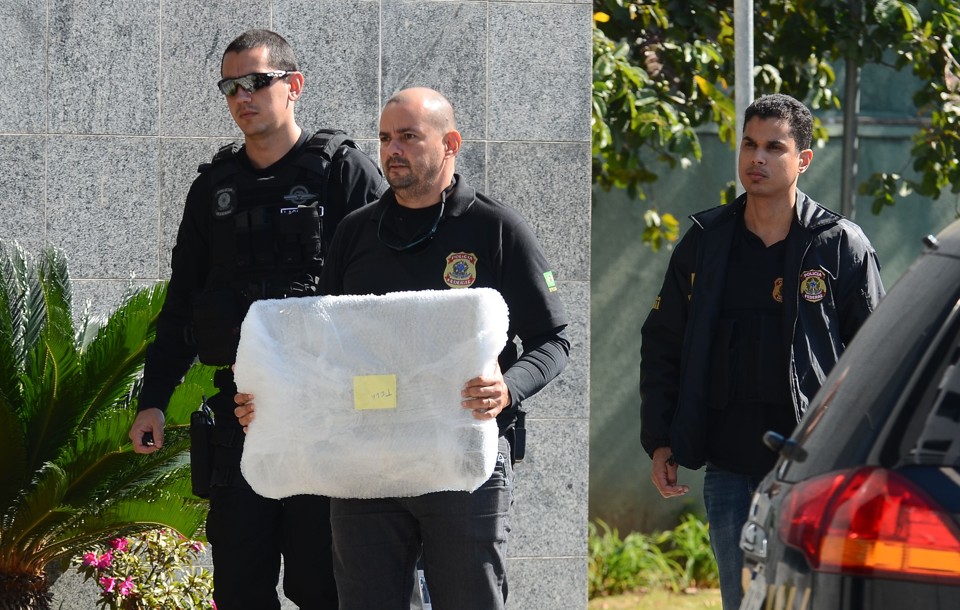 Malotes da 31ª fase da Operação Lava Jato chegam na Superintendência da Polícia Federal de São Paulo | Rovena Rosa/Agência Brasil