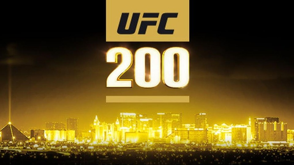 Cartaz do UFC 200 | Divulgação/UFC