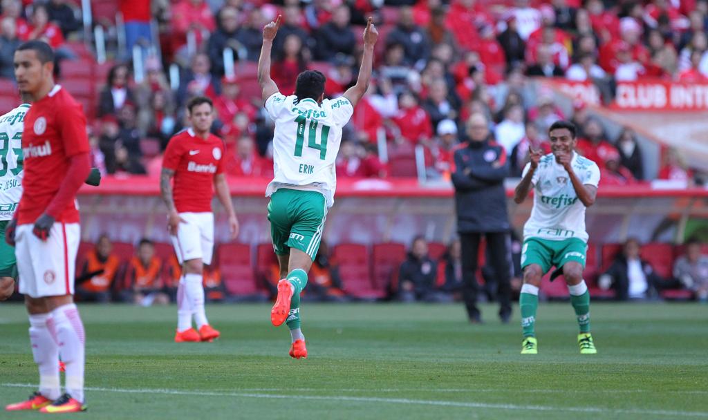 Erik marcou o único gol do jogo no Beira-Rio. | Gustavo Granata/Folhapress