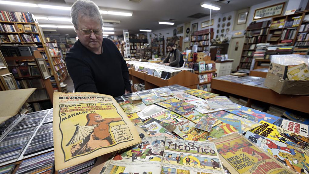 No sebo Fígaro, gibis raros dos anos 1940 e 1950 | Albari Rosa/Gazeta do Povo