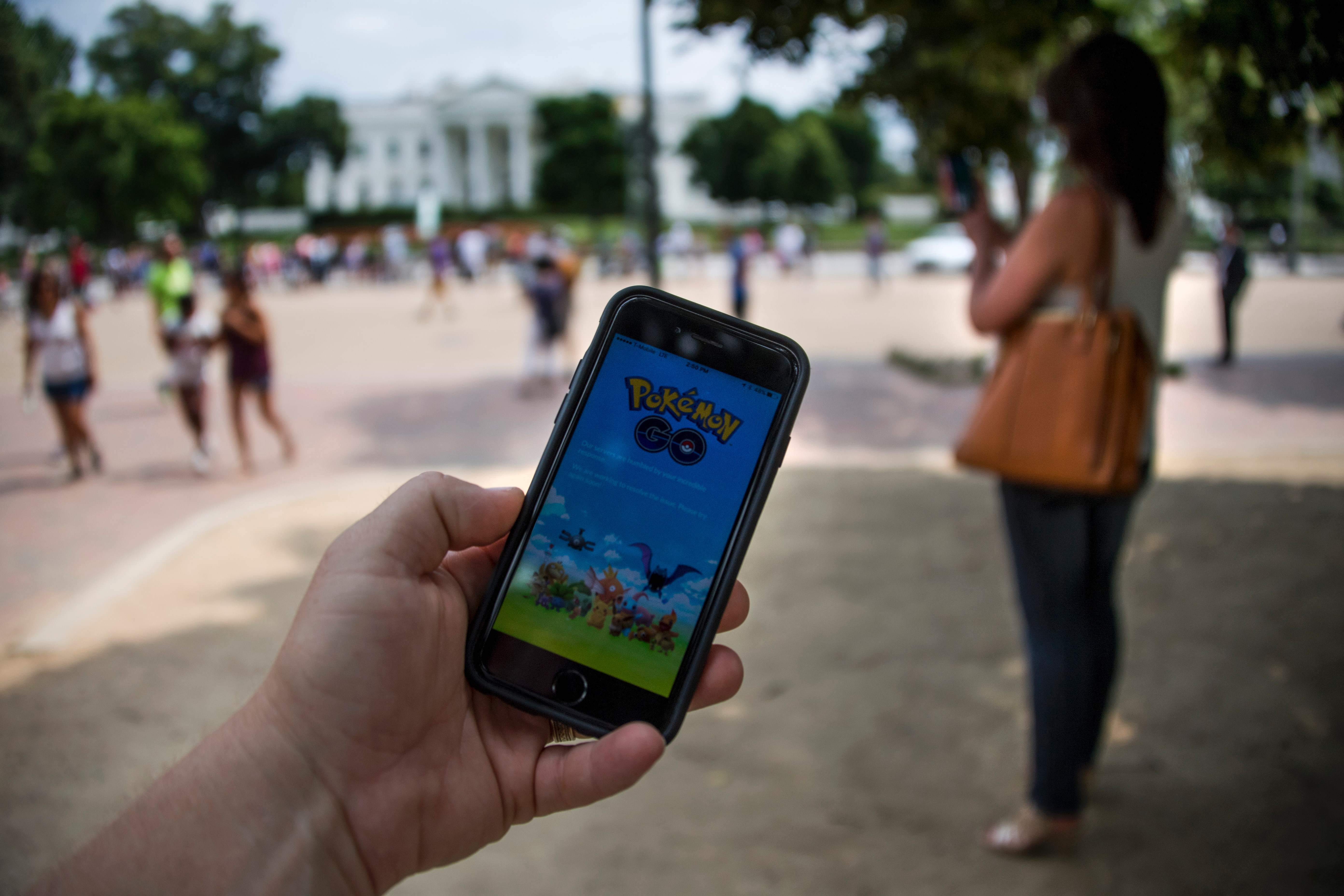 Pokémon Go: mais popular que o Tinder | JIM WATSON/AFP
