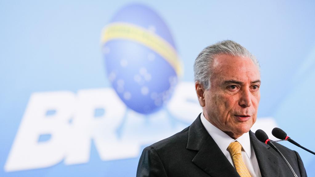 Presidente interino Michel Temer também sancionou reajuste de servidores da Câmara dos Deputados. | Beto Barata/PR