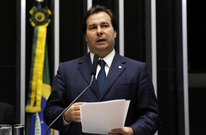 Maia adotou discurso “morde e assopra”. | Gustavo Lima /Câmara dos Deputados