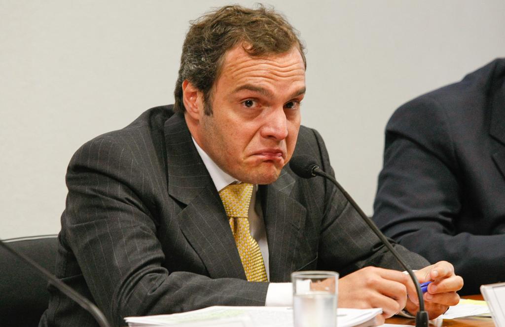 Em foto de 2010, Funaro depõe na CPI das ONGs do Senado Federal | Lula Marques/Folhapress/Arquivo/