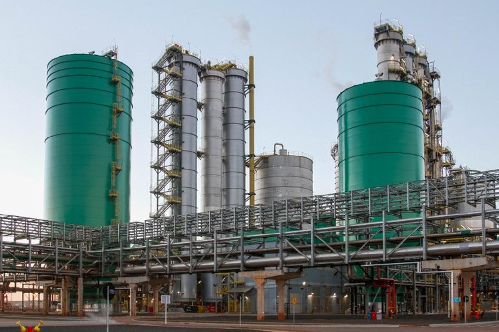 Fábrica de celulose da Klabin em Ortigueira foi inaugurada em junho de 2016. | Isac Nóbrega/PR