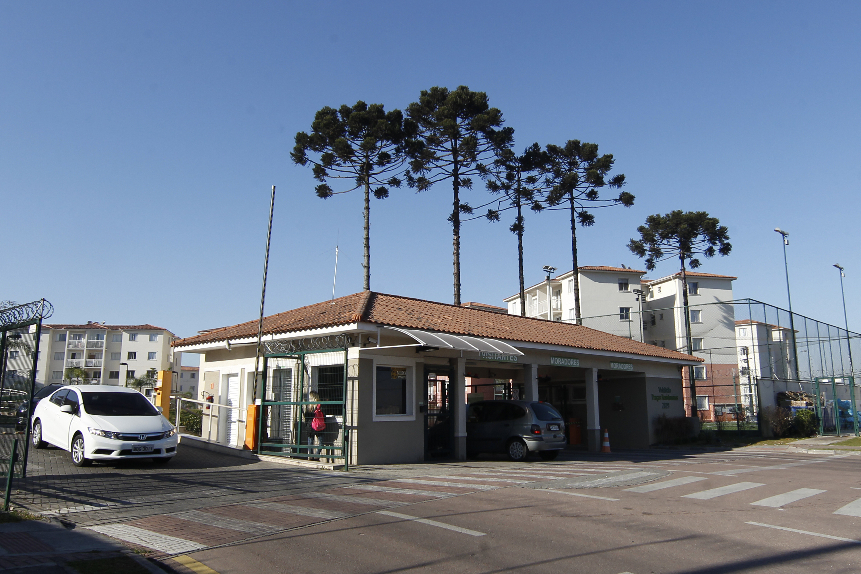 Maior condomínio do estado, o Vida Bella Praças Residenciais reúne 2,6 mil moradores em 900 apartamentos | Aniele Nascimento/Gazeta do Povo