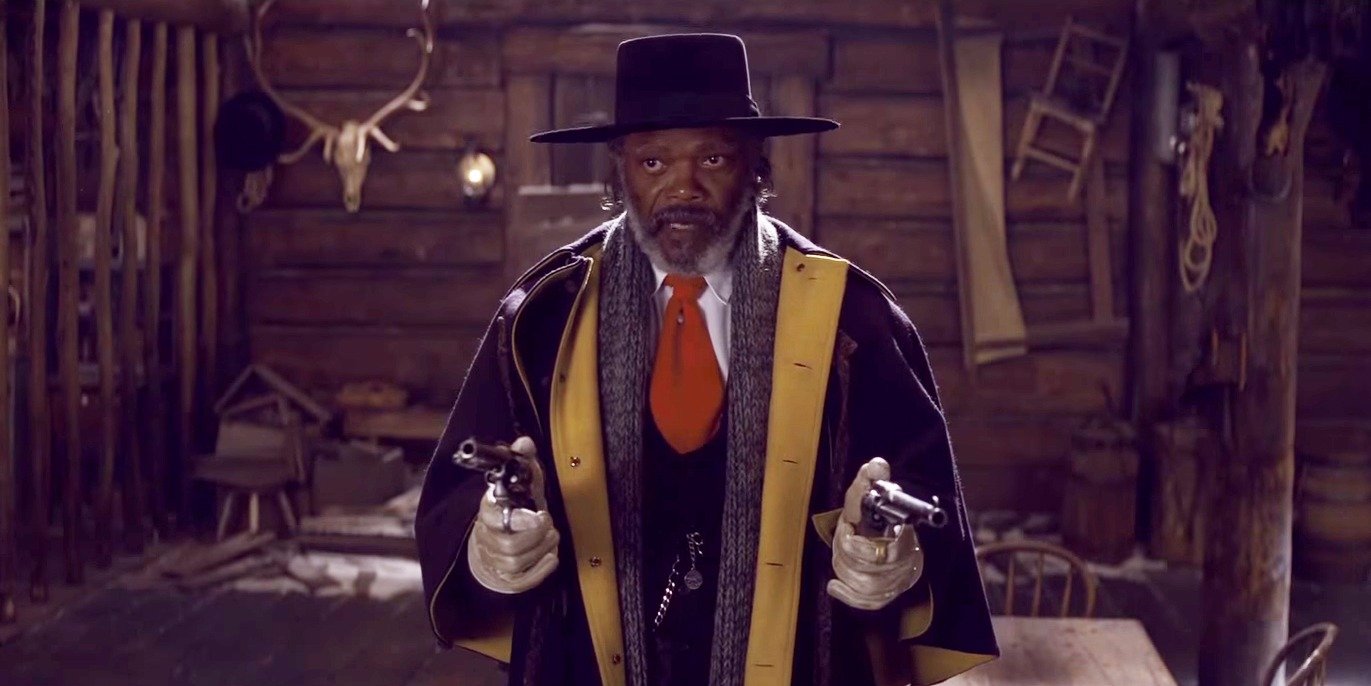Samuel L. Jackson faz o papel de caçador de recompensas no último filme de Quentin Tarantino | /Divulgação