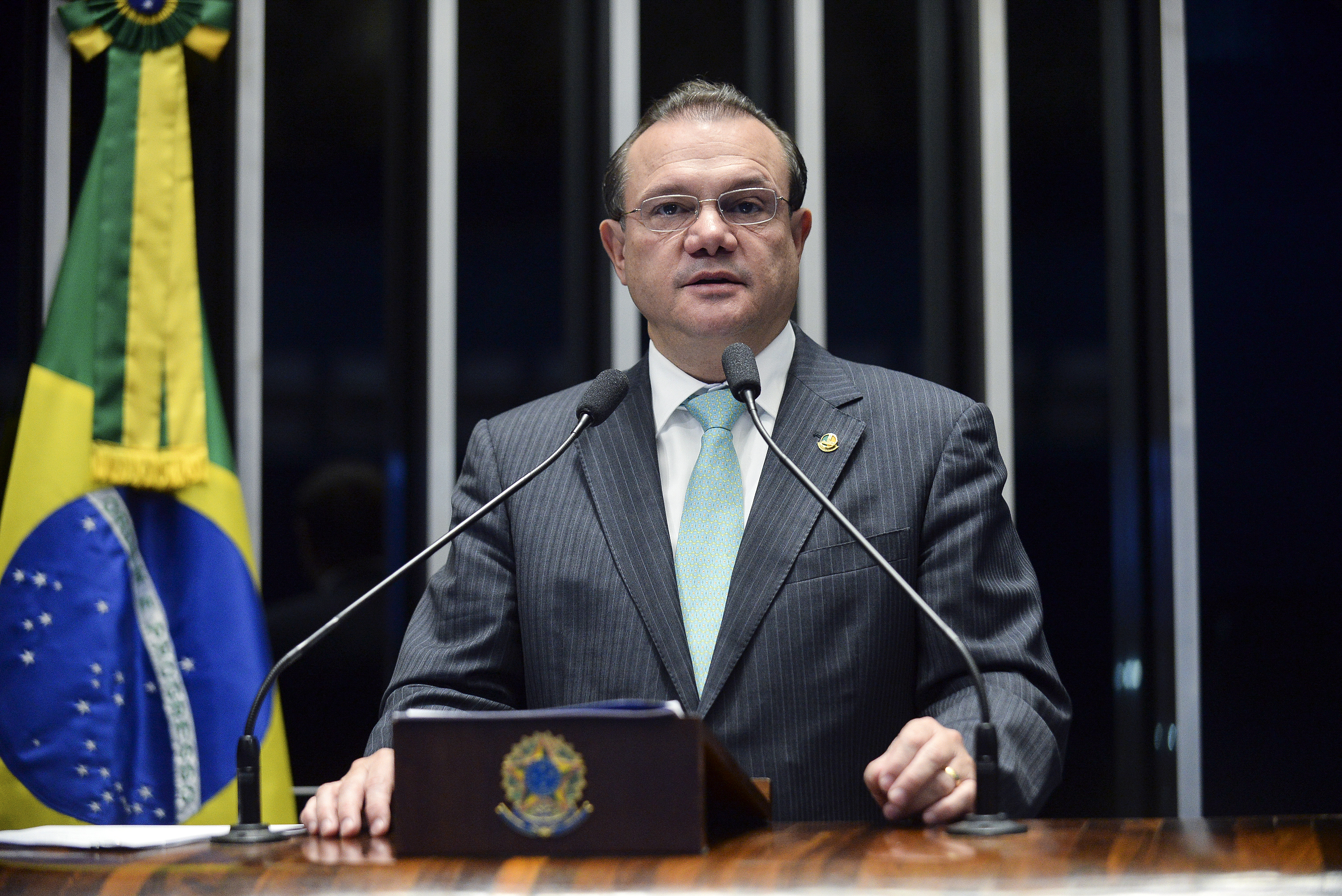 Wellington Fagundes (PR-MT), relator-geral da Lei de Diretrizes Orçamentárias (LDO) de 2017, quer impor um ‘pedágio’ bilionário ao governo | Jefferson Rudy//Agência Senado