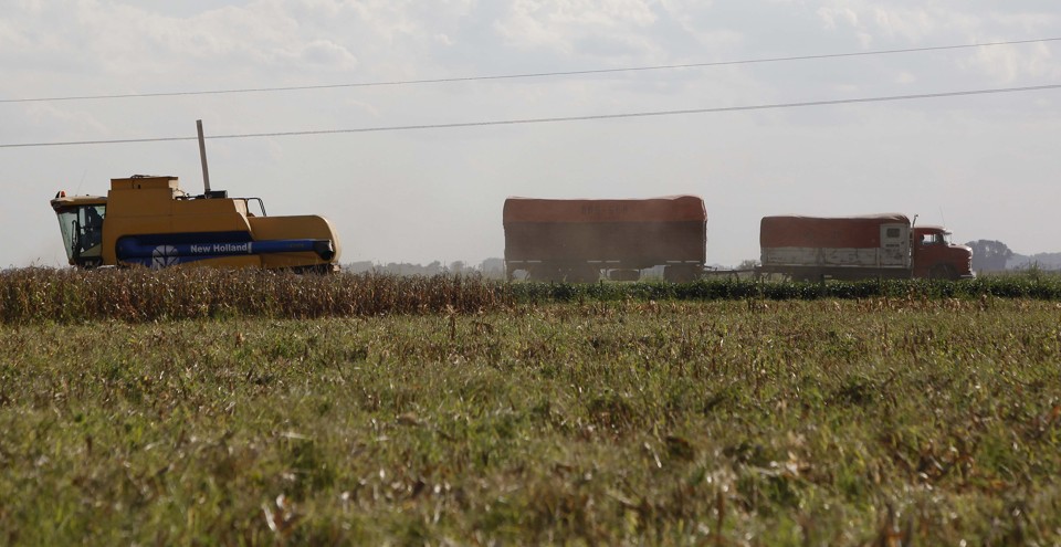 Greve nos transportes afeta exportações agrícolas argentinas | JONATHAN CAMPOS/Gazeta do Povo