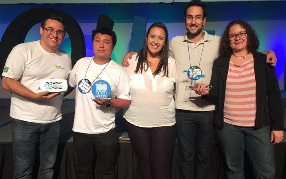 Equipes vencedoras  da edição 2015  do Desafio Paraná de Startups | Agência Fiep/Divulgação