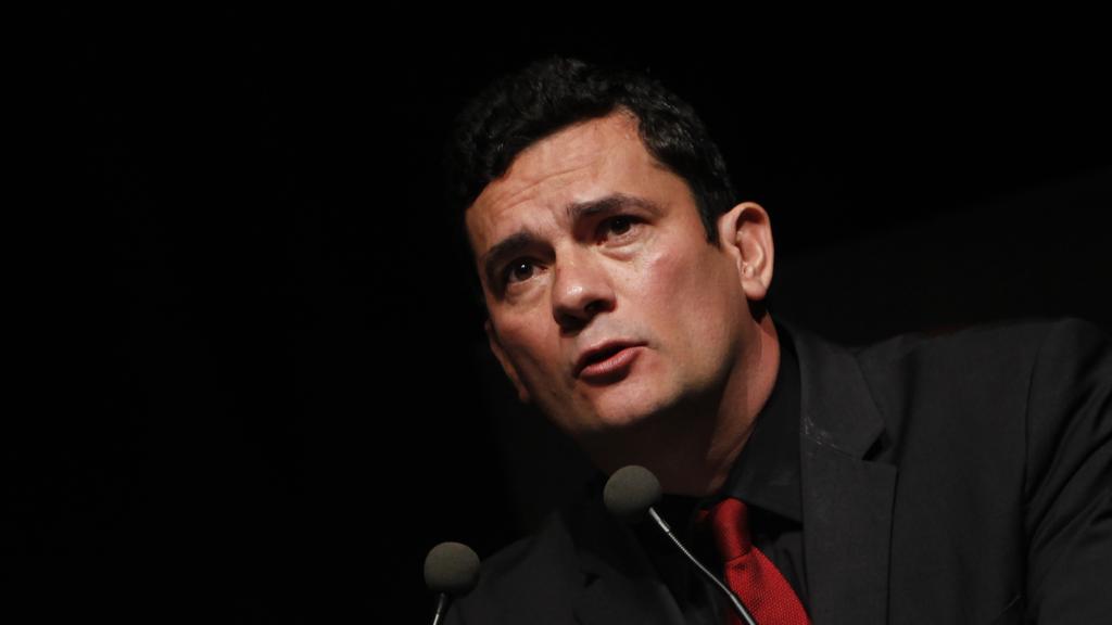 Sergio Moro discursou em evento do centro de estudos Wilson Center, nos EUA. | Antônio More/Gazeta do Povo