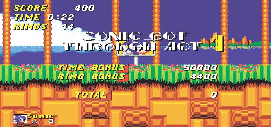 A prova do recorde: a tela de encerramento da fase eternizada com o tempo de 22 segundos | Reprodução Facebook