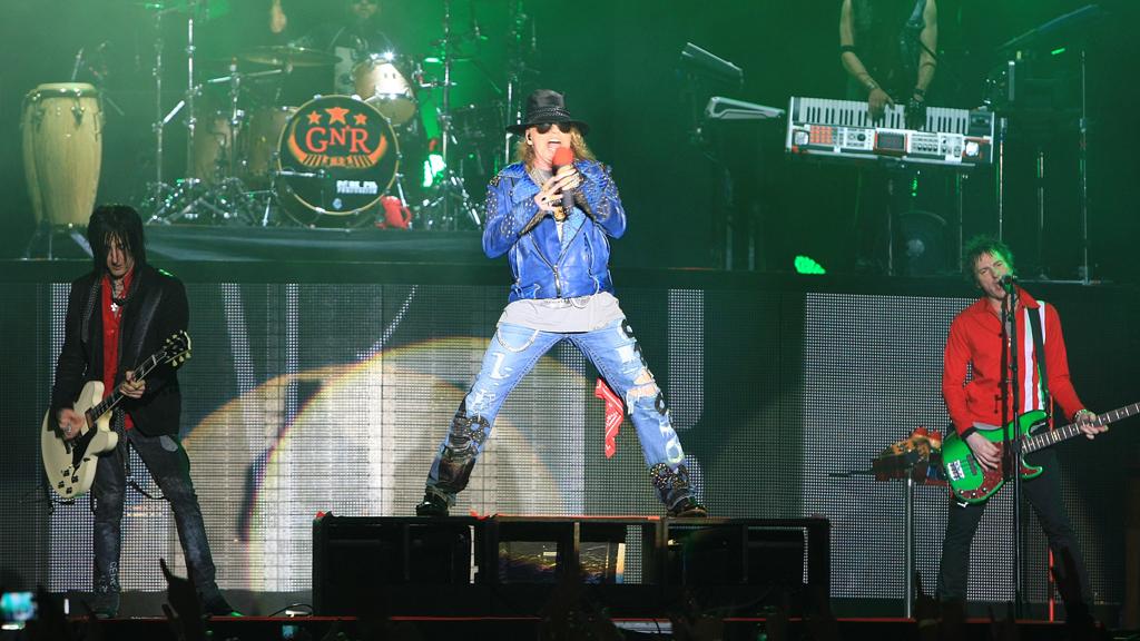 Axl Rose durante sua última passagem por Curitiba | Ivonaldo Alexandre - Agência de Notícias Gazeta do Povo