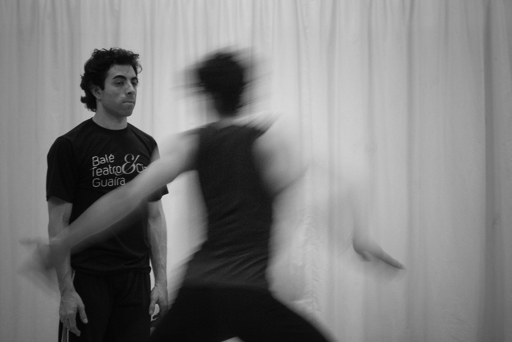 Ensaio do Balé Teatro Guaíra: integrantes temem suspensão das atividades | Cayo Vieira/Divulgação