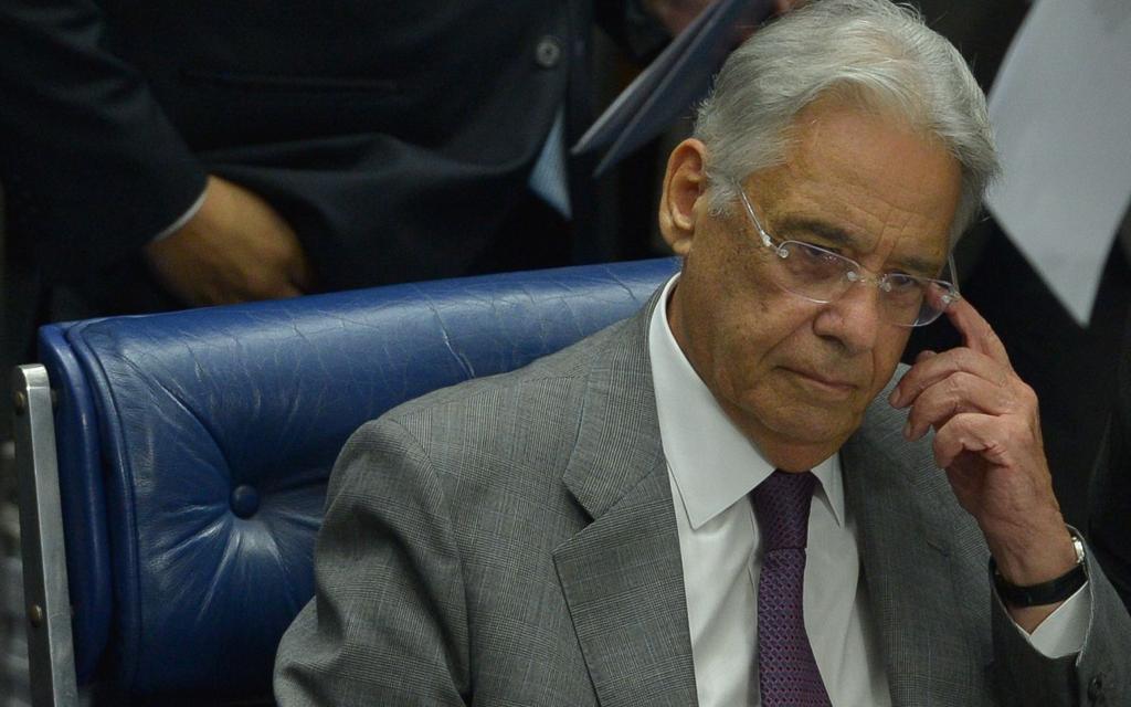 Médicos diagnosticaram que coração de Fernando Henrique Cardoso baria em ritmo mais lento que o recomendável. | Wilson Dias/ABR