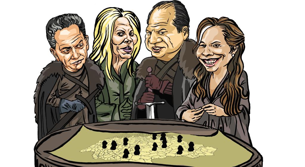 Vindo de Maringá, o clã Barros se articula para fazer de Cida Borghetti a primeira governadora eleita no estado, no pleito de 2018. | Robson Vilalba/Gazeta do Povo