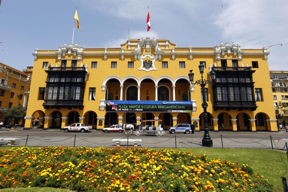 Plaza de Armas, no Centro de Lima, no Peru | Albari Rosa/Gazeta do Povo/Arquivo
