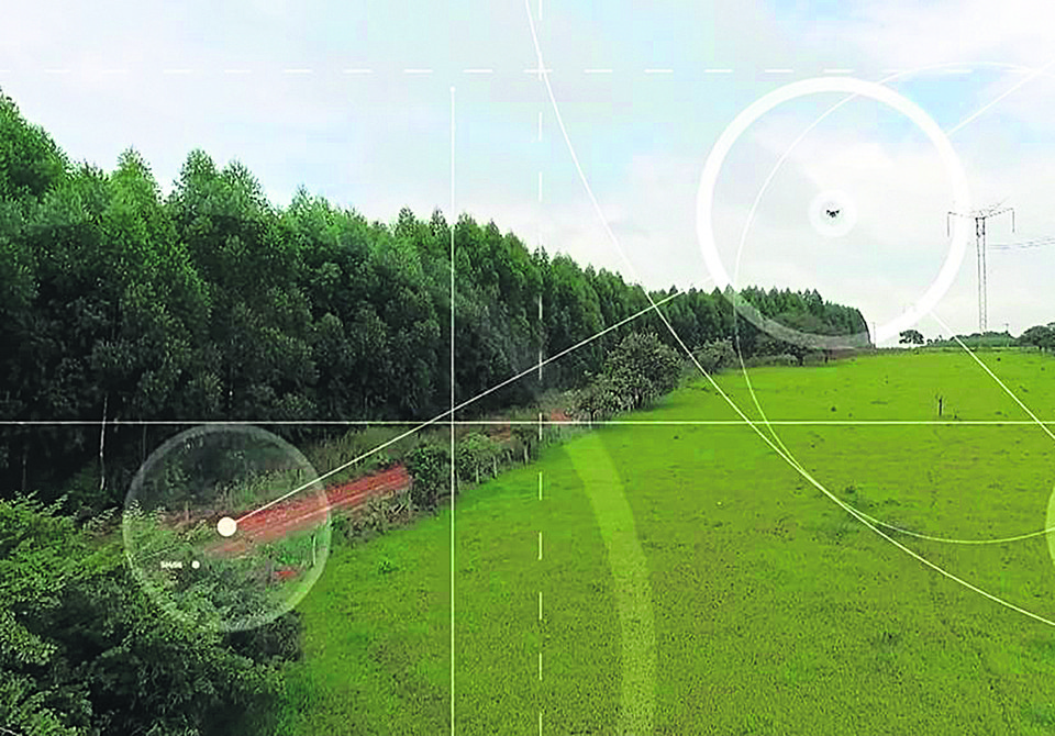 Brasileiros desenvolvem solução que usa drones dotados de inteligência artificial Drones “inteligentes” são capazes de apontar problemas e falhas em redes elétricas | Divulgação/Accenture