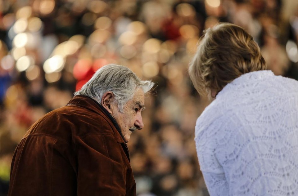 Mujica: crítica ao impeachment de Dilma. | Jonathan Campos/Gazeta do Povo
